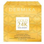 Dermika Gold 24K Total Benefit Stymulator młodości 55+ Luksusowy Krem na dzień/noc 50ml