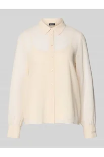 Bluzka o kroju regular fit z półprzezroczystego materiału - Joop! - Bluzki damskie Bluzka o kroju regular fit z półprzezroczystego materiału - Joop! - Bluzki damskie - miniaturka - grafika 1