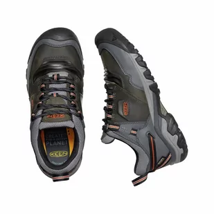 Buty trekkingowe męskie KEEN RIDGE FLEX WP - Buty trekkingowe męskie - miniaturka - grafika 3