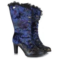 Kozaki damskie - Kozaki damskie Laura Vita ALCBANEO 351 INDIGO SL316-151D R.37 - miniaturka - grafika 1