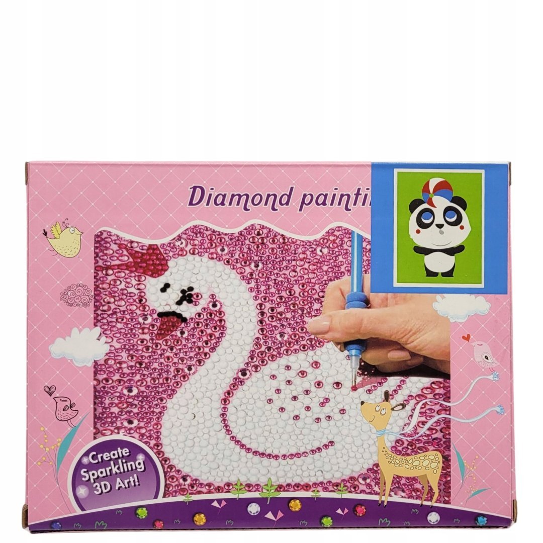 HAFT diamentowy 5D MOZAIKA obrazek ramka ZESTAW DIY 15 x 20 cm