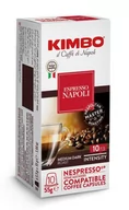 Kawa w kapsułkach i saszetkach - KIMBO Kapsułki do Nespresso zamienniki Kimbo 10 Napoli opakowanie 10 kapsułek 3249-uniw - miniaturka - grafika 1