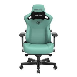 Anda Seat Kaiser 3 XL Gamingowy do 200kg Skóra ECO Zielony - Fotele gamingowe - miniaturka - grafika 1