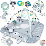 Maty edukacyjne - DUŻA DWUSTRONNA MATA EDUKACYJNA DLA DZIECI ZESTAW - miniaturka - grafika 1