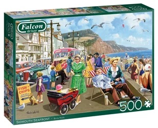 Puzzle, Wybrzeże w Sidmouth / Anglia, 500 el. - Puzzle - miniaturka - grafika 1
