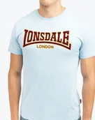 Koszulki męskie - T-shirt Lonsdale CLASSIC soft sky-L - miniaturka - grafika 1