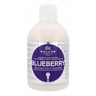 Kallos KJMN Blueberry revitalising shampoo odżywczy szampon 1000ml - Szampony do włosów - miniaturka - grafika 1