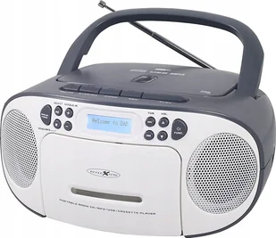 Radioodtwarzacz Reflexion Reflexion RCR2260DAB Boombox weiß/grau - Radioodtwarzacze - miniaturka - grafika 1