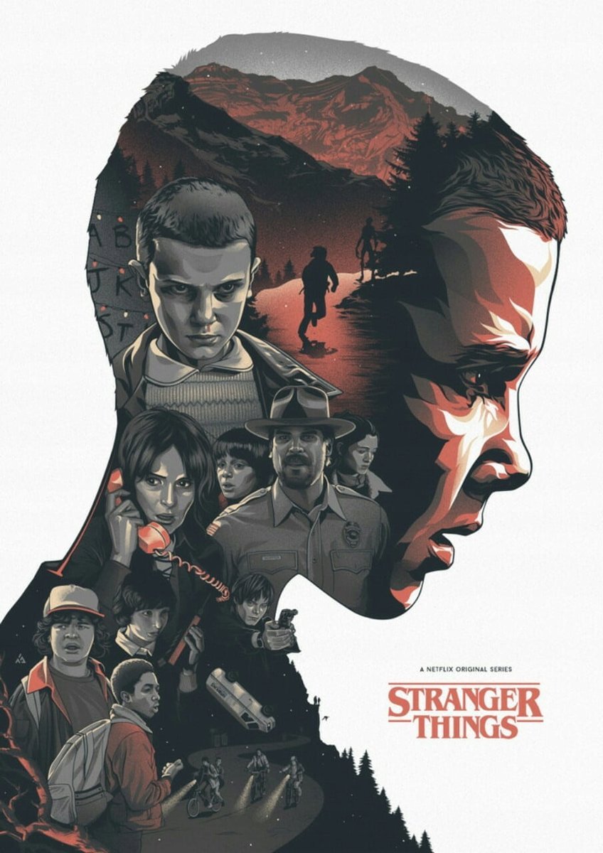 PODKŁADKA POD MYSZ Nadruk 22x18 cm Oryginalny Stranger Things 4 Prezent
