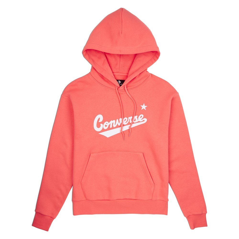 Scripted Logo Fleece Hoodie