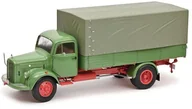 Samochody i pojazdy dla dzieci - Schuco Mercedes Benz L3500 Flatbed Truck G 1:18 450050100 - miniaturka - grafika 1