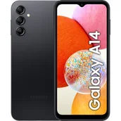 Telefony komórkowe - Samsung Galaxy A14 4GB/128GB Dual Sim Czarny - miniaturka - grafika 1