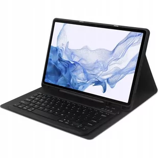 Etui na Galaxy Tab S7+ Plus/S8+ Plus/S7 FE 12.4 TECH-PROTECT SC Pen + Keyboard Czarny Klawiatura | DARMOWY TRANSPORT! Bezpłatny transport | Raty - Etui do tabletów - miniaturka - grafika 1