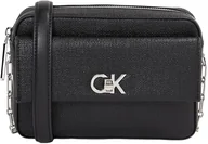 Torebki damskie - Calvin Klein Damska torba na aparat kieszonkowy crossover, Ck Black, Ck czarny - miniaturka - grafika 1