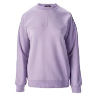 Bluzy damskie - Damska Bluza KARL LAGERFELD BIG LOGO SWEATSHIRT 230W1808-66 – Fioletowy - miniaturka - grafika 1