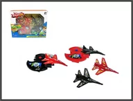 Samoloty i helikoptery - Hipo, Cztery samoloty wystrzeliwane - miniaturka - grafika 1