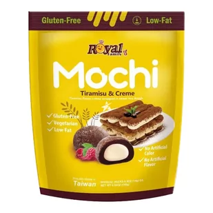 Royal Family Ciasteczka Ryżowe Mochi o Smaku Tiramisu i Kremu 180g - Szybkie dania obiadowe - miniaturka - grafika 1
