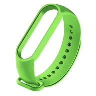 Akcesoria do pulsometrów i zegarków sportowych - ZIELONA OPASKA ZAMIENNA DO XIAOMI MI BAND 5/6 - miniaturka - grafika 1