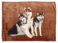 Koce - Koc Elway 160x210 psy Husky'e - miniaturka - grafika 1