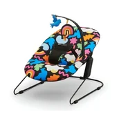 Leżaczki i huśtawki - Bujaczek KINDERKRAFT Calmee Happy Shapes - miniaturka - grafika 1