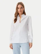 Koszule damskie - Calvin Klein Koszula K20K208378 Biały Regular Fit - miniaturka - grafika 1