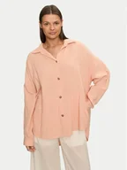 Koszule damskie - Roxy Koszula Morning Time ERJWT03613 Koralowy Regular Fit - miniaturka - grafika 1
