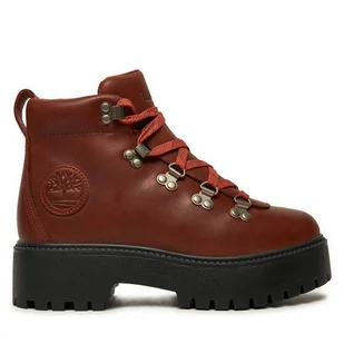 Trapery Timberland Stone Street Mid TB0A27VJEM61 Brązowy - Botki damskie - miniaturka - grafika 1
