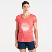 Koszulki i topy damskie - Dare 2b Damska koszulka Serene Różowy, Rozmiar: 46 - miniaturka - grafika 1