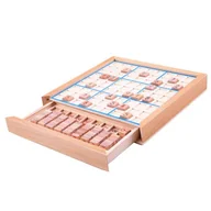 Gry planszowe - Sudoku Dla Dzieci, gra logiczna, Bigjigs - miniaturka - grafika 1