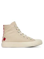 Buty dla chłopców - Converse Trampki Chuck Taylor All Star A13176C Beżowy - miniaturka - grafika 1