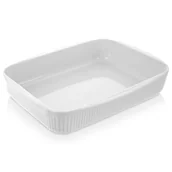 Naczynia żaroodporne - Orion Naczynie Forma Do Zapiekania Porcelanowa Biała 30,5X24,5X5,5 Cm 2,2 L - miniaturka - grafika 1