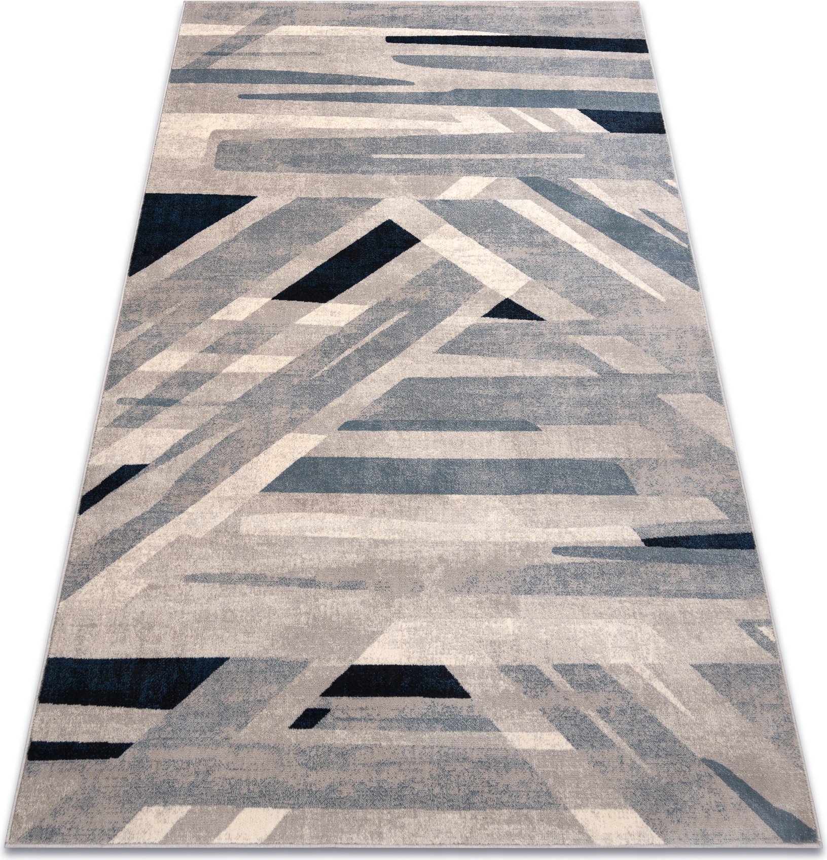 Dywan NAIN Geometryczny 7706/51655 beż / niebieski beżowy 120x170 cm
