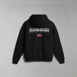 Męska Bluza NAPAPIJRI B-AYAS FZH 1 BLACK 041 NP0A4GJB0411 – Czarny - Bluzy męskie - miniaturka - grafika 1
