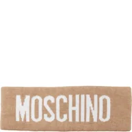 Czapki damskie - Moschino Opaska | z dodatkiem wełny i kaszmiru - miniaturka - grafika 1