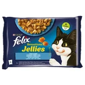 Mokra karma dla kotów - Purina Felix Sensations Sensations Ryba saszetki 4x85g - miniaturka - grafika 1