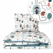 Pościel dla dzieci - POŚCIEL 135x100 DZIECIĘCA 2EL 100x135 DO ŁÓŻECZKA - miniaturka - grafika 1