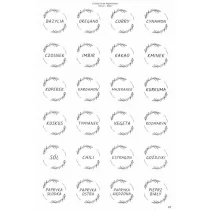 LearnHow Etykiety na przyprawy - Etykiety samoprzylepne i bloki etykiet - miniaturka - grafika 1