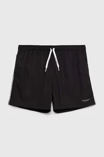 Armani Exchange szorty kąpielowe kolor czarny - Stroje kąpielowe - miniaturka - grafika 1