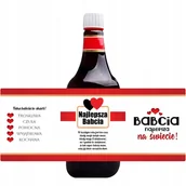 Akcesoria do pakowania - ETYKIETA WITAMINY DLA BABCI PREZENT POD CHOINKĘ Y7 - miniaturka - grafika 1