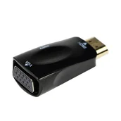 Adaptery i przejściówki - Gembird Adapter HDMI A M ->VGA F + AUDIO (A-HDMI-VGA-02) - miniaturka - grafika 1