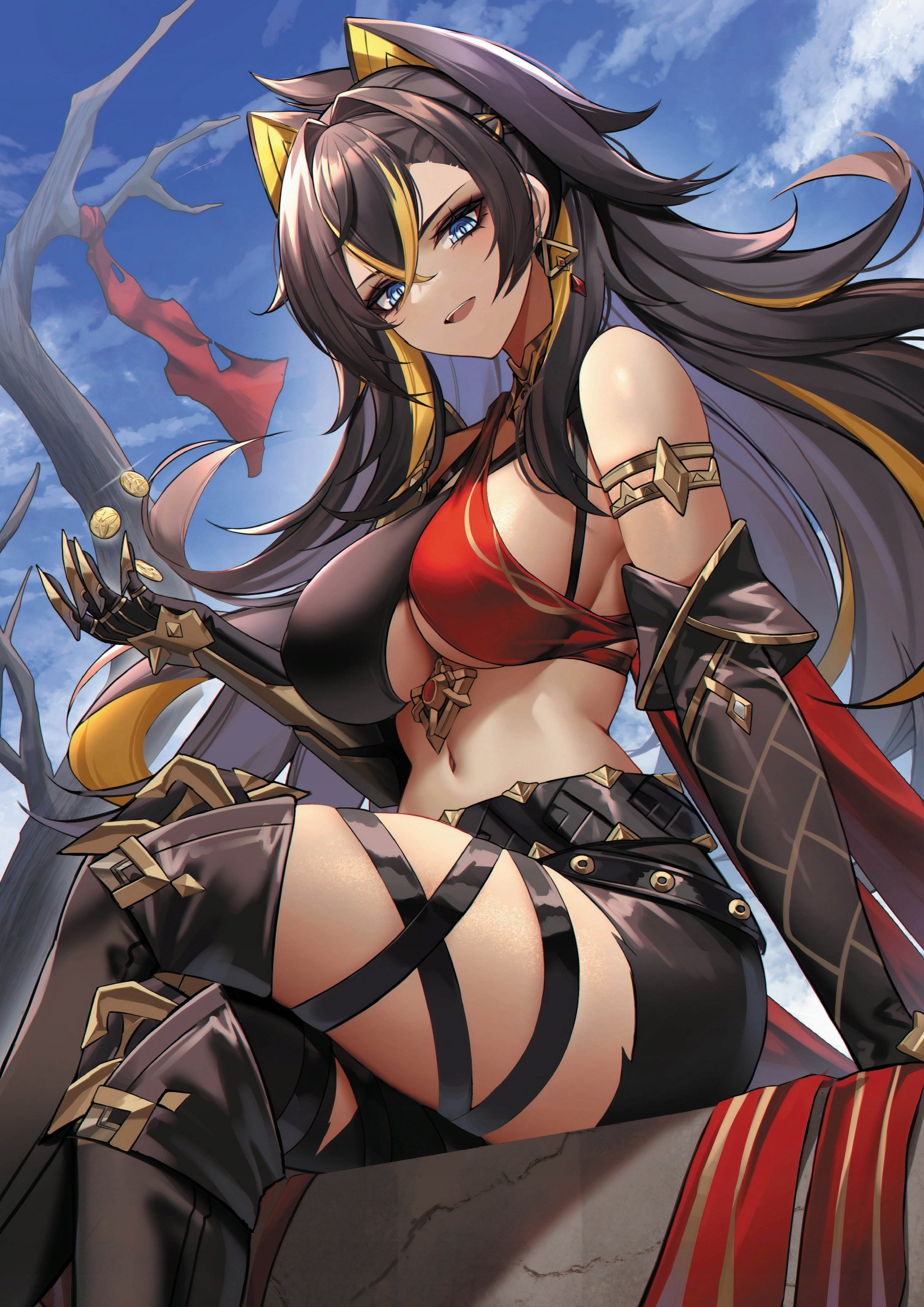 Plakat A1 Genshin Impact Anime Gra Dehya