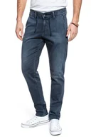 Spodnie męskie - Spodnie Męskie Mustang Relaxed Chino 1010120 5000 942-W32 L34 - miniaturka - grafika 1