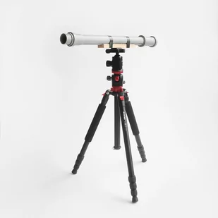Teleskop astronomiczny DIY (pow. 30x) zestaw do samodzielnej budowy - Mały naukowiec - miniaturka - grafika 1