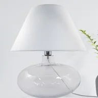 Lampy stojące - Lampa na stół MERSIN TRANSPARENT 5512WH 5512WH Zuma Line  - miniaturka - grafika 1