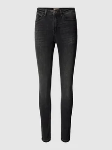 Jeansy o kroju skinny fit z 5 kieszeniami model ‘FLASH’ - Spodnie damskie - miniaturka - grafika 1