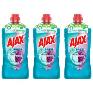 Ajax Płyn uniwersalny do czyszczenia ocet + lawenda Zestaw 3 x 1 l - Inne artykuły czyszczące - miniaturka - grafika 1