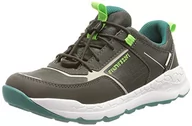 Sneakersy damskie - Superfit Free Ride Gore-tex sneakersy chłopięce, szary zielony 2000, 35 EU - miniaturka - grafika 1