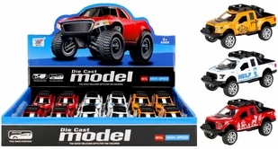 Mega Creative, Auto terenowe metalowe 13 cm, 498671 - Samochody i pojazdy dla dzieci - miniaturka - grafika 1