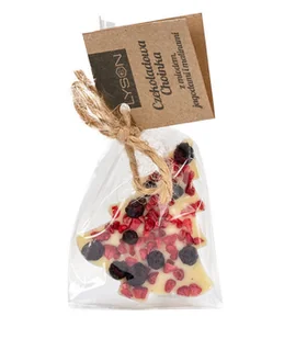 Mini choinka biała czekolada jagoda malina - Czekolada - miniaturka - grafika 1