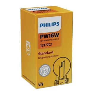 Żarówka PHILIPS PW24W HiPerVision Vision (1 sztuka) - Żarówki samochodowe - miniaturka - grafika 1